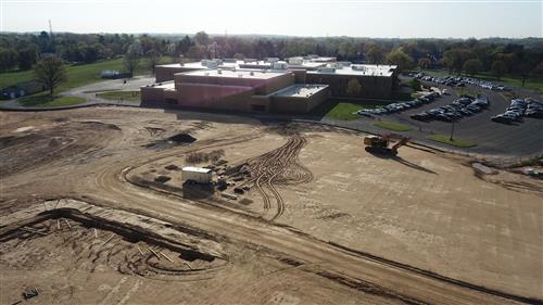 Construction Aerial, April 2023