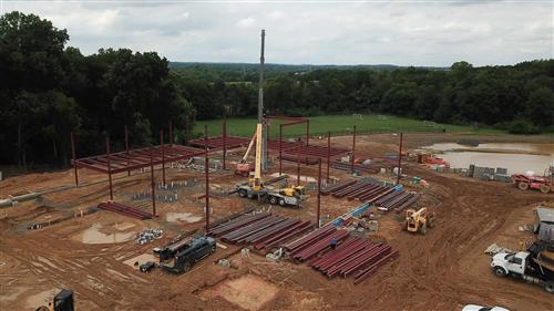 Construction Aerial, June 2023