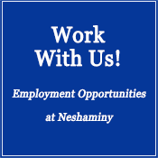 Work with Us! Employment Opportunities at Neshaminy