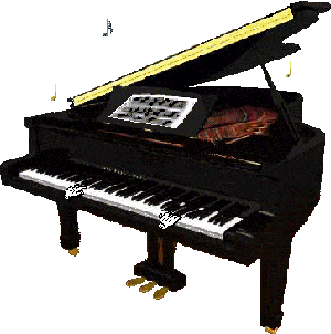 animated piano