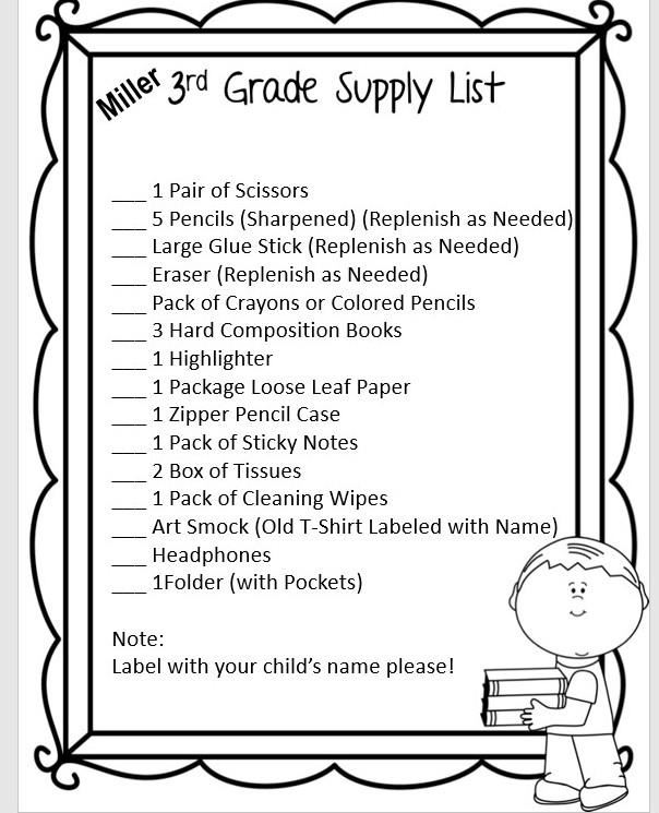Supply List