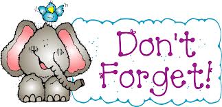 dont forget 