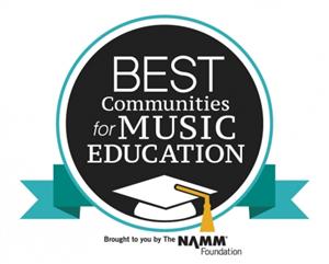 NAMM Best Communities for Music Education 