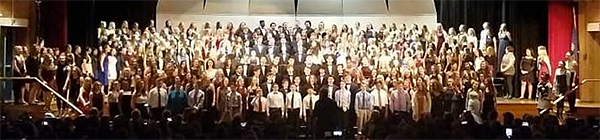 Choir showcase at Neshaminy HS