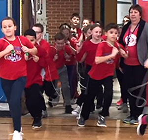 Jump Rope Team demonstration