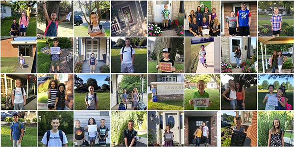 First Day of School photos