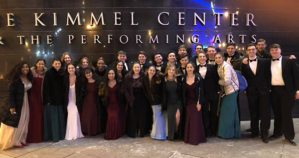 Neshaminy Select Choir at the Kimmel Center