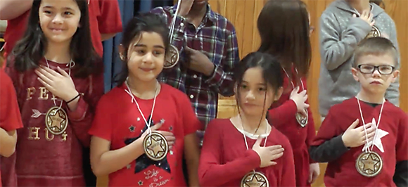 Walter Miller Olympics ceremony