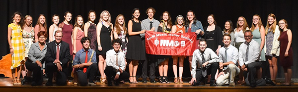 Tri-M Honor Society induction