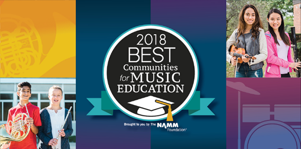 NAMM award banner