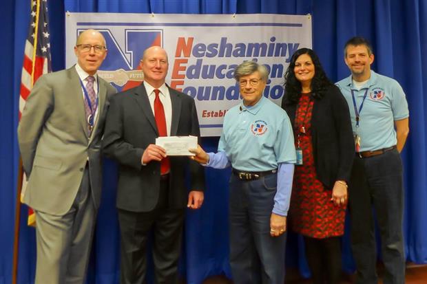 Neshaminy Edcutation Foundation donation