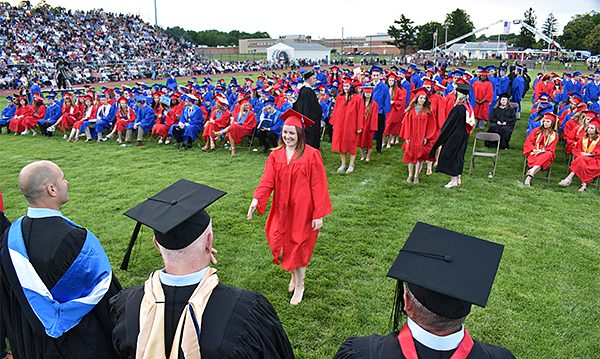 Neshaminy HS graduation ceremony