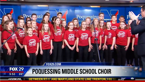 Poquessing Choir on FOX 29 