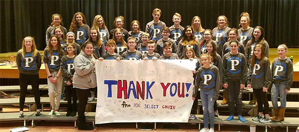 Poquessing Middle School Choir