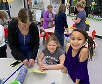 Tawanka students enjoy Family Engagement Night
