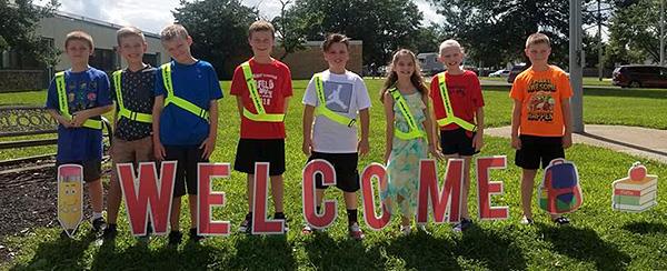Safeties at Albert Schweitzer Elementary School