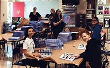 Yearbook staff 