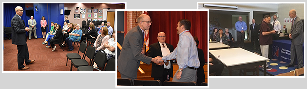Retiree and service milestone award ceremonies