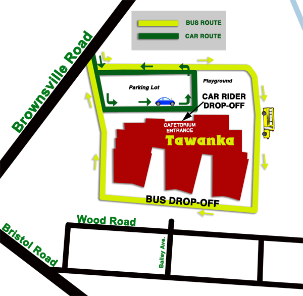 Tawanka traffic map 