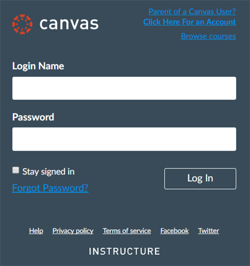 Canvas Login 