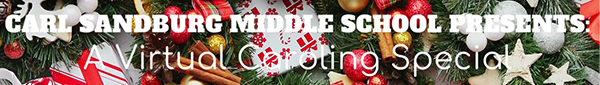 Carl Sandburg Virtual Caroling Special banner 
