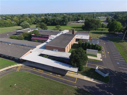 Aerial photo of Walter Miller ES 