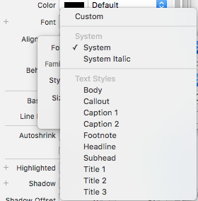 font_size 