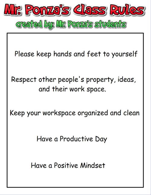 Class Rules 