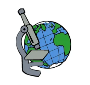 globe and telescope 