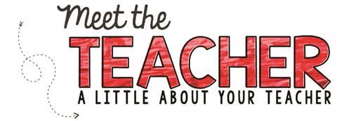 meet the teacher clipart 