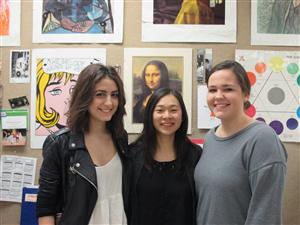 Ana, Christina, and Chase 2016 Scholastic Art Award Recipients 