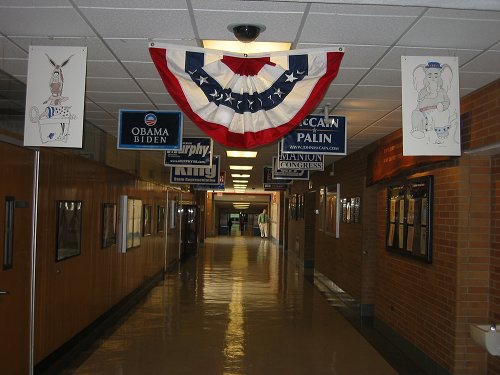 Sandburg main hallway 