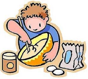 boy cooking
