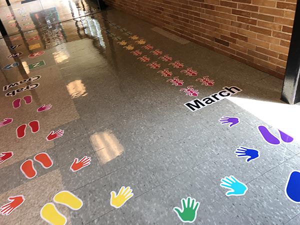 Sensory Walk at Albert Schweitzer ES 