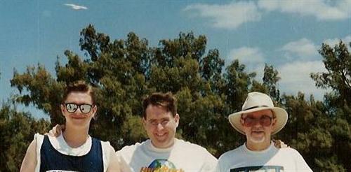 Me, Mr. Roy Nelson and the Legendary Ted Kloos. 