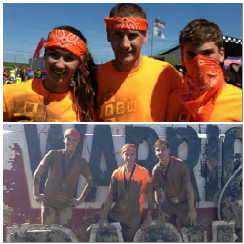 before and after race 