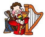 boy with instruments 