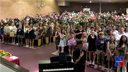  Crowd photo of induction ceremony